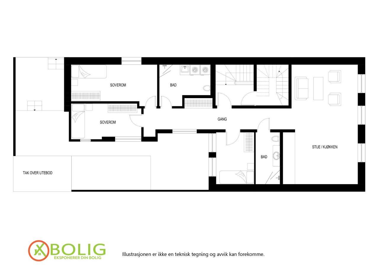 Keyser Apartments 6 Берген Екстериор снимка